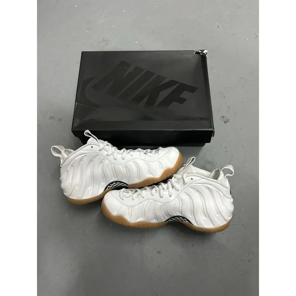 Size 9.5 - Nike Foamposite Pro Gucci - White